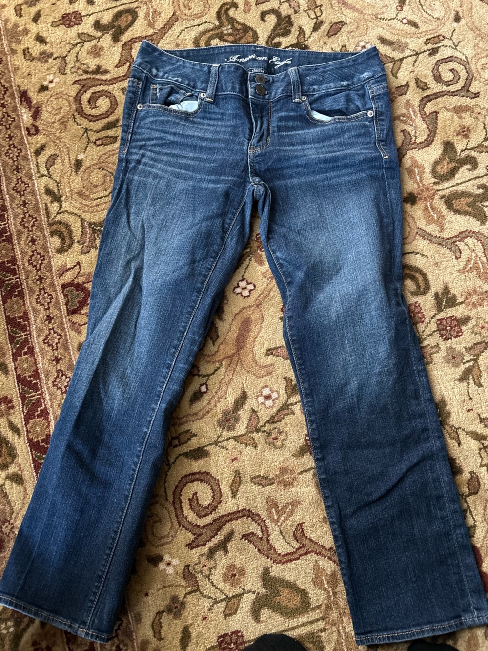 American Eagle Outfitters Women’s Dark Blue Bootcut Jeans